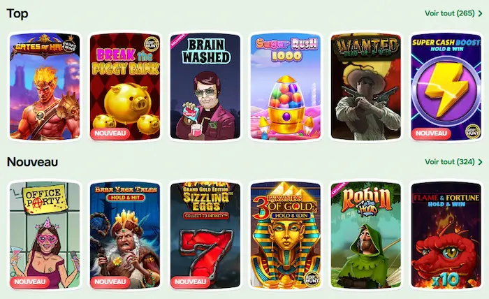 CasinoLo France jeux